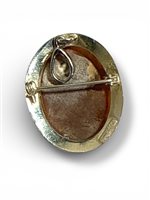 Brosche Mandile 1922 Dame Cammei  in Silber Conchiglia 2MSPCM18 - 2MSPCM18